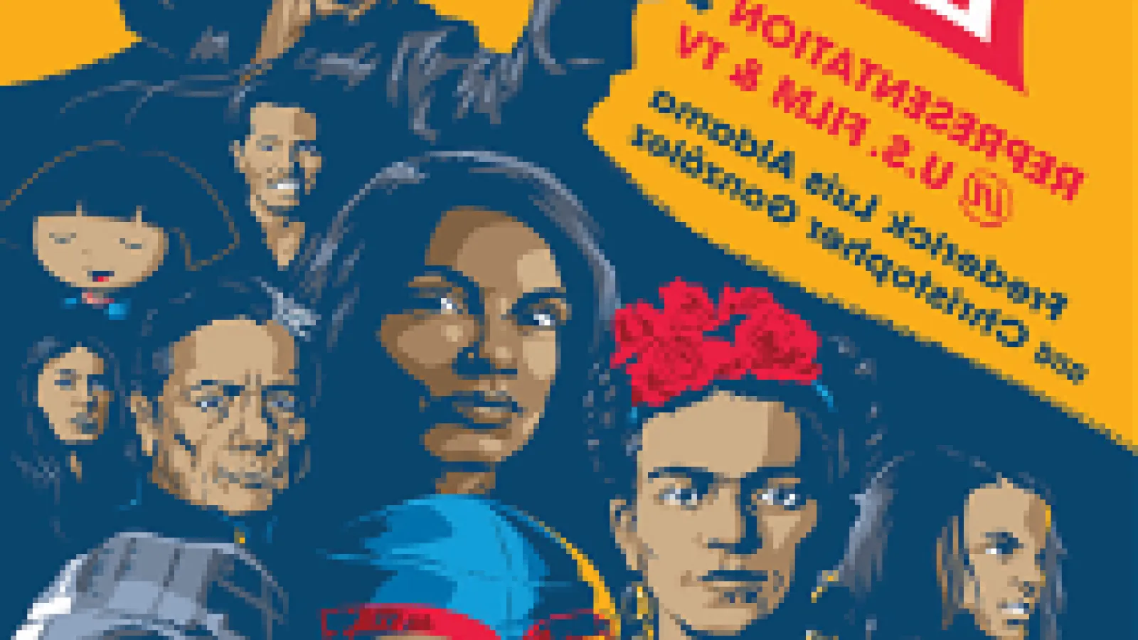 Cover of Frederick Aldama's book, Reel Latinxs: Representation in U.S. Film and TV