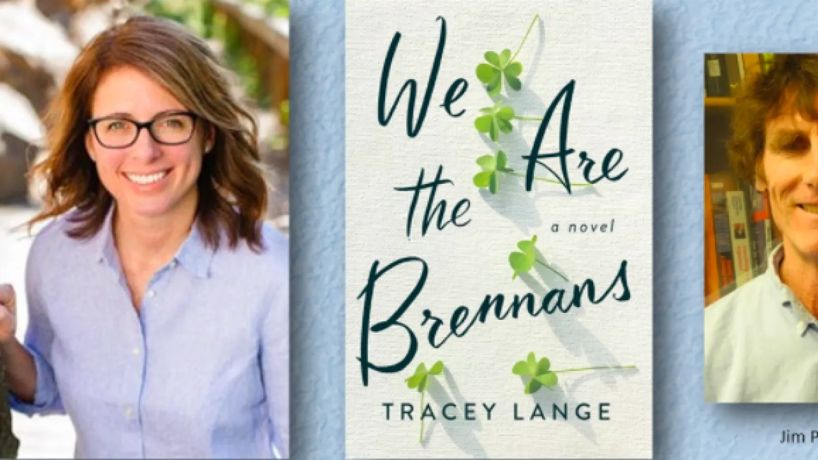 Author Tracey Lange and her book, "We Are the Brennans"